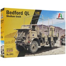 Italeri 1/35 Bedford QL Medium Truck Military Model Kit
