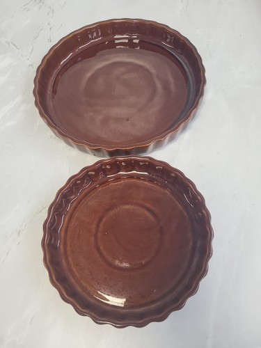 Vintage denmead pottery round - pottery,