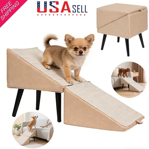 Foldable dog ramp - foldable, 2-in-1