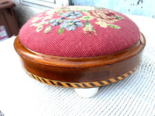 ANTIQUE VICTORIAN ROUND FOOT