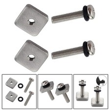 High Strength Screw and Plate Kit for Surf Longboard and Paddleboard 2PCM4M5