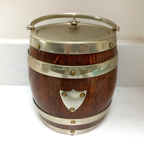 Antique oak wood lined biscuit - wood,