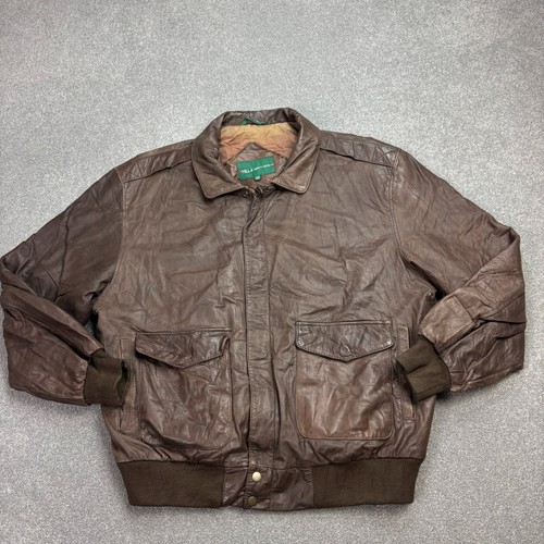 Leather flying jacket adult - leather,