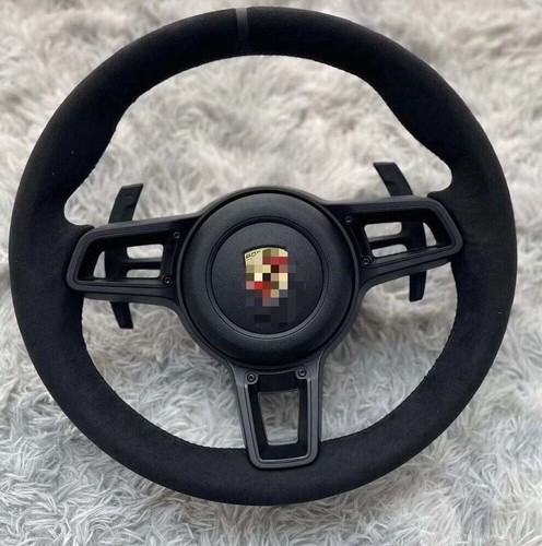 Black alcantara porsche - black,