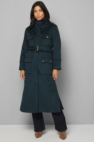 Wallis green coat - wallis,