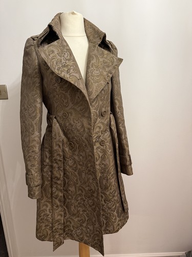 Karen millen brown brocade - karen,
