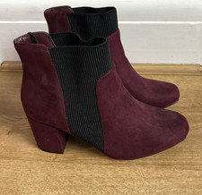 Faux Suede Ankle Boots by