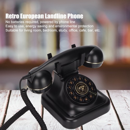 Vintage landline telephone - vintage,