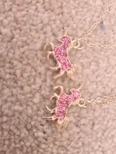 Set of pink unicorn bracelet