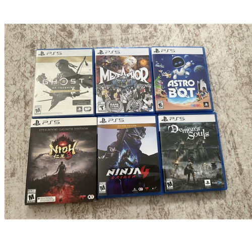 Sony ps5 game lot cases - sony,