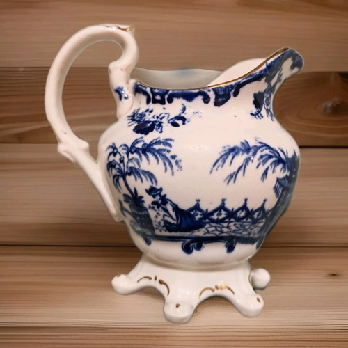 Antique victorian blue flow - victorian,