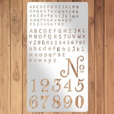 Metal Letter Stencils Wood