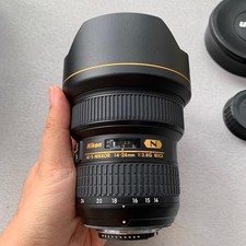 Nikon AF-S NIKKOR 14-24mm F2.8 G ED Wide Angle Zoom Lens w/ Front/Rear Caps