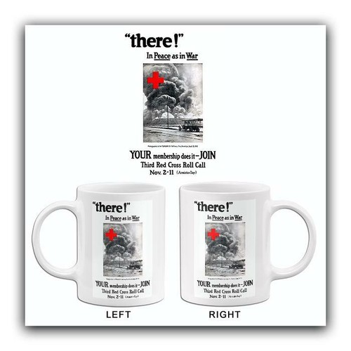 Peace war red cross - red,