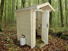 Wooden Composting Eco Toilet