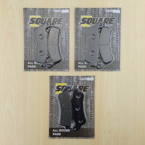 Front rear brake pads honda - brake,