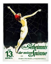 Vintage art deco movie poster - vintage,