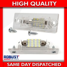 2X REAR NUMBER PLATE LIGHT