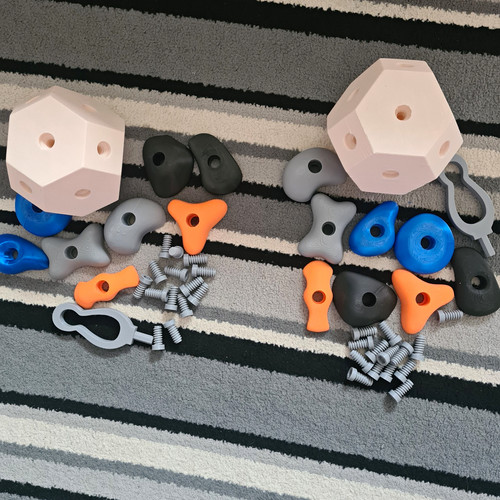 Mixed climbing holds - climbing,