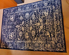 Rug Santorini Collection - 80150-SNT76 – 120x170 cm – Navy Blue Design x 2 Rugs