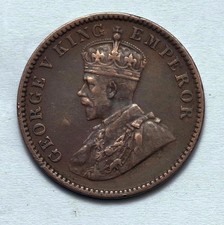 1936 KG V Indian  1/4 Anna