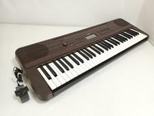 Yamaha PSR-E360DW Portable 61 Key Electric Keyboard Piano - Dark Walnut 
