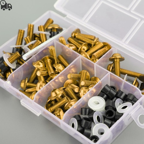 158pcs motorbike gold fastener - 158pcs,