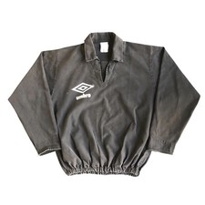 Umbro Training Drill Top Sweatshirt Men’s M* Black RARE Vintage 80s Football