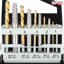 10pcs Cobalt Left Hand Drill