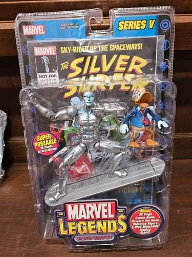 Marvel legends silver - silver, surfer