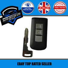 MITSUBISHI 2 BUTTON REMOTE SMART KEY FOB CASE REPLACEMENT L200 ASX ETC