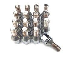 16 Wheel Bolts Nut Lug Fit
