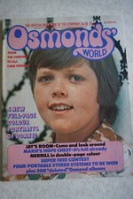 Osmonds World Magazine issue