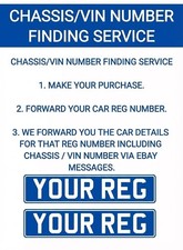 Reg vin lookup - vin, service