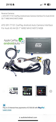 Carplay for audi q5 - for, a5