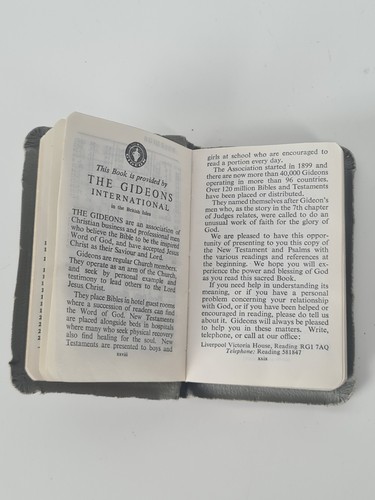 Vintage gideons international - gideons,