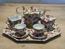 Vintage Miniature Tea Set With