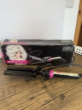 Andrew Barton F57P Making Waves, Triple Barrel Curler Professional Hair Styling 