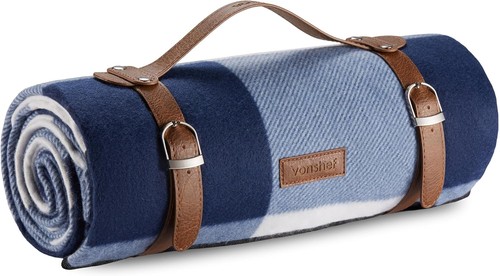 Vonshef picnic blanket blue - -,