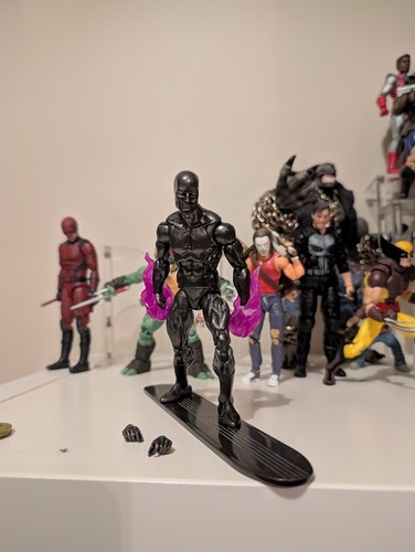 Marvel legends obsidian silver - legends,