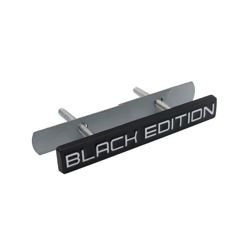 Metal grille edition logo - metal,