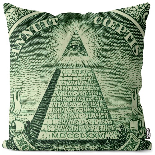 Eye providence cushion - of,
