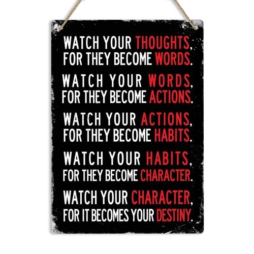 Watch your thoughts - your,