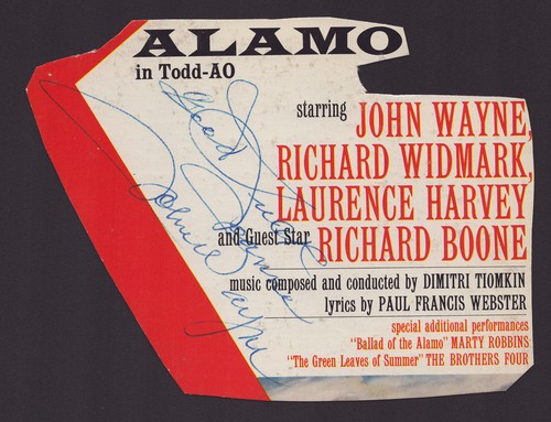 John duke wayne inscribed - wayne,