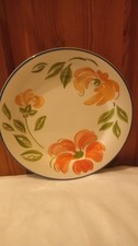 Vintage Staffordshire Tableware Dinner Plate Made In England Floral Design 4x
