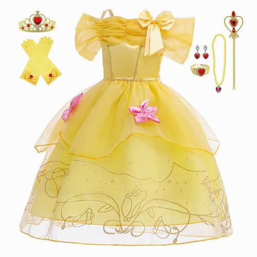 Princess belle costume girls - belle,