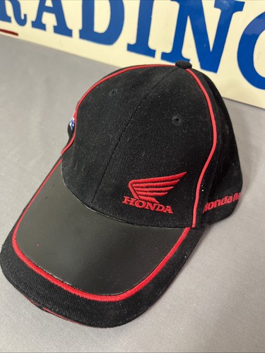 Honda racing black cap - honda,