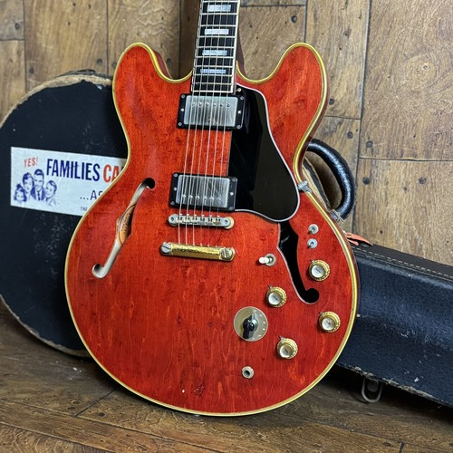 Gibson 355tdsv cherry 1968s - gibson,