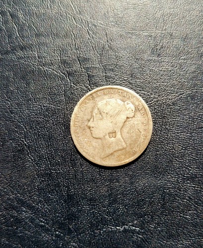 1838 victoria sixpence - victoria, silver