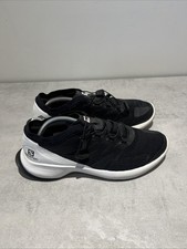 Salomon Sense Flow GTX Trail Running Shoes Black White UK9